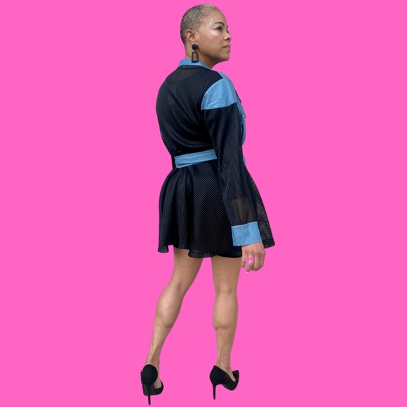 TRINITY SHIRT DRESS www.nikishaw.com - Picture 4 of 4